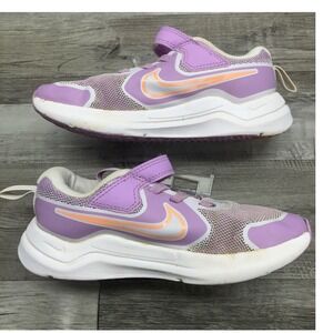 Nike Star Runner 3 Kids Purple Orange Running Shoes HM4400-503 Size 13.5C